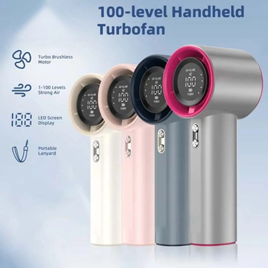 Mini ventilateur turbo LED