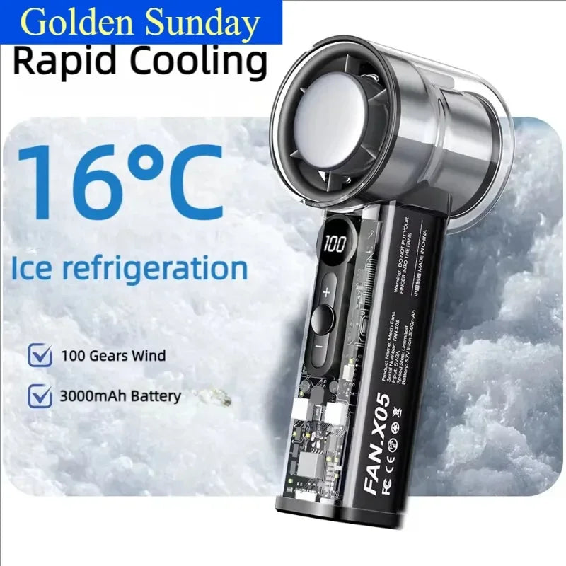 Mini ventilateur glacé USB